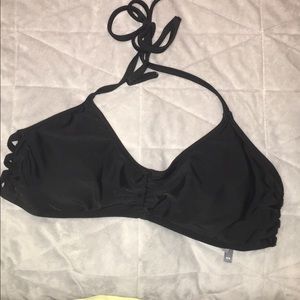 Black American eagle bathing suit top